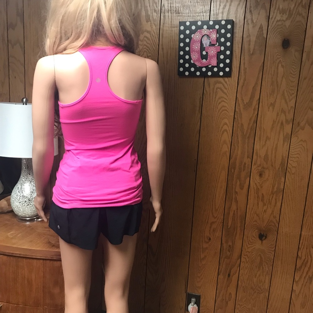 Lululemon Racerback Tank Top-Pink-Size None measurements In the Photos - Picture 5 of 12